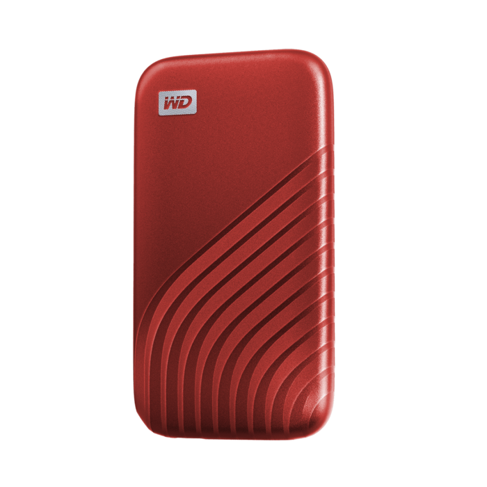 WD My Passport SSD 1TB, USB-C 3.2 rdeč - Image 3