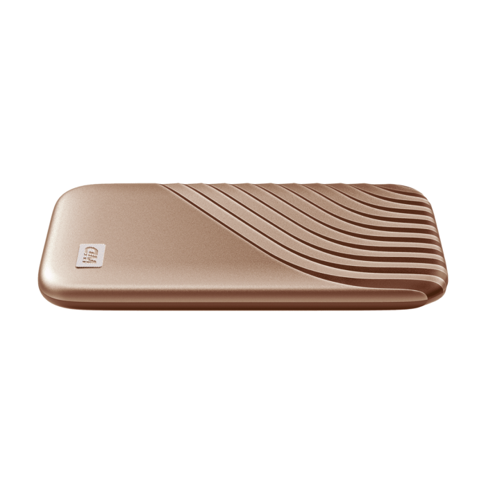 WD My Passport SSD 500GB, USB-C 3.2 zlat - Image 6