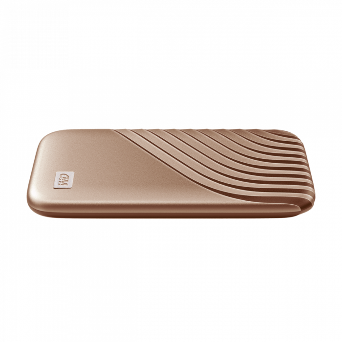 WD My Passport SSD 2TB, USB-C 3.2 zlat - Image 4