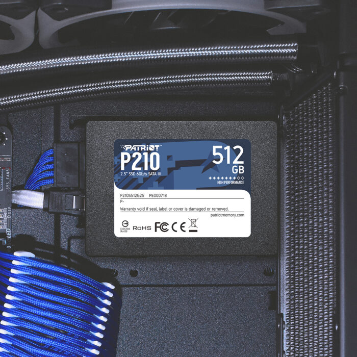 Patriot P210 512GB SSD SATA 3 2.5" - Image 5