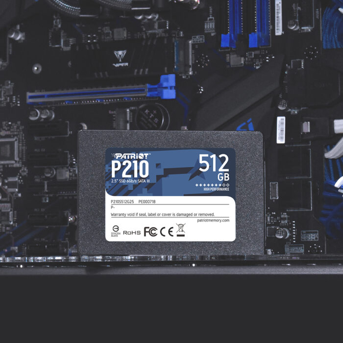 Patriot P210 512GB SSD SATA 3 2.5" - Image 6