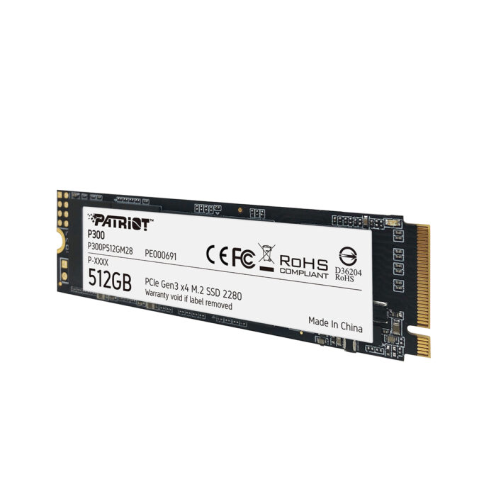 Patriot P300 512GB M.2 NVMe SSD PCIe Gen 3 x4 - Image 6
