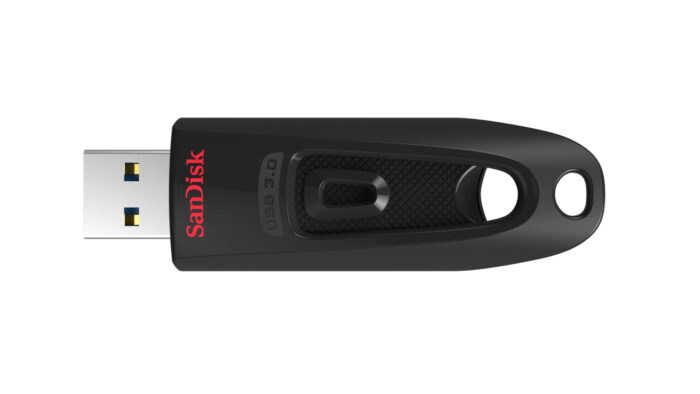 SanDisk Ultra USB spominski ključek 512GB USB 3.0 črn