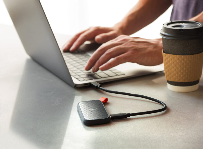 SanDisk 2TB Portable SSD 800MB/s, USB-C, USB 3.2 Gen 2 - Image 3