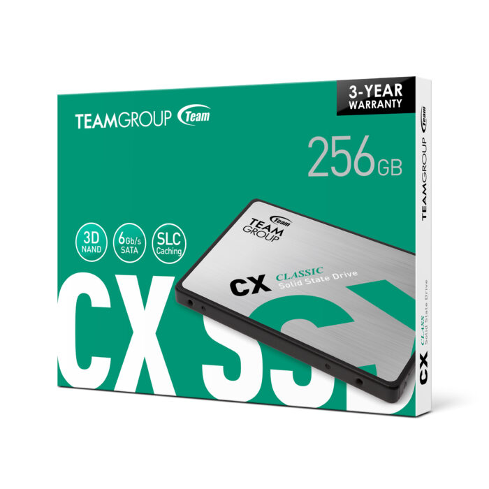 Teamgroup 256GB SSD CX2 3D NAND SATA 3 2,5" - Image 6