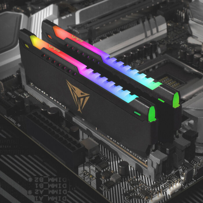 Patriot Viper Steel RGB Kit 32GB (2x16GB) DDR4-3200 DIMM PC4-25600 CL18, - Image 6