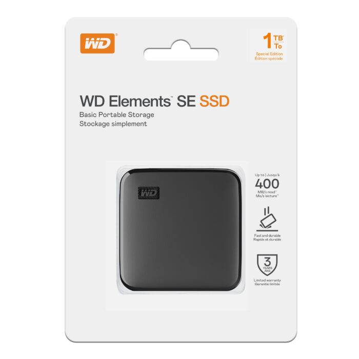 WD 1TB ELEMENTS SE SSD, USB 3.0 - Image 4