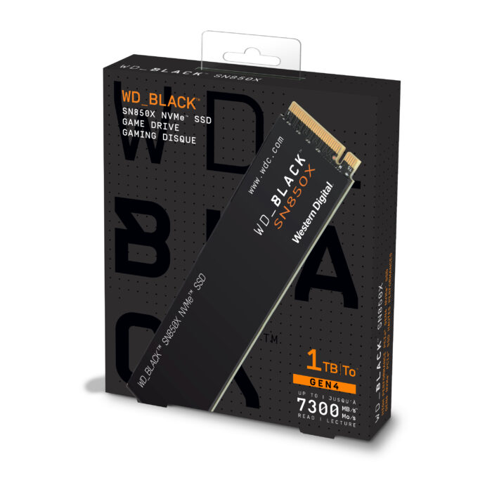 WD 1TB SSD BLACK SN850X M.2 NVMe x4 Gen4 - Image 4