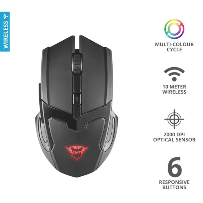 XX MIŠKA GAMING BREZŽIČNA GXT 103 GAV - Image 3