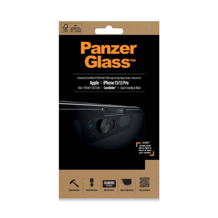 XXXPANZERGLASS IPHONE 13/13 PRO PRIVACY CF CAMSLI