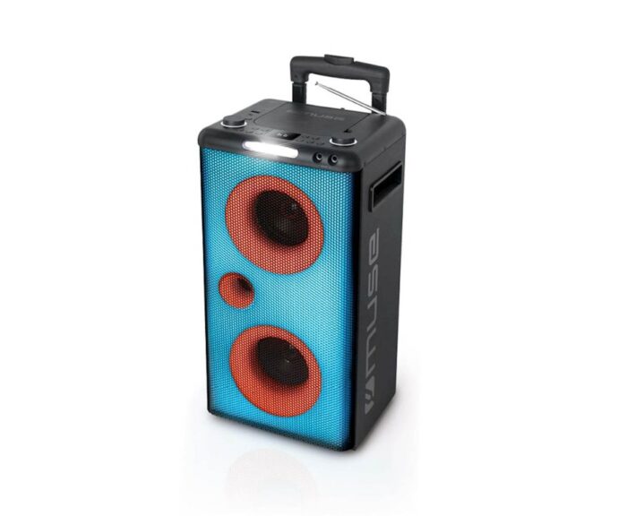 MUSE PARTY BOX  M-1928 DJ S CD + VGRAJENO BATERIJO