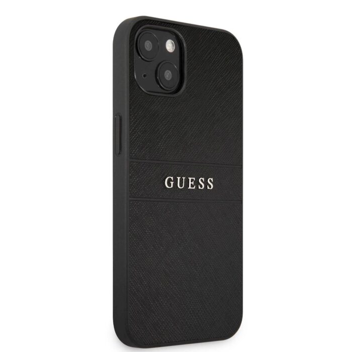 GUESS SAFFIANO OVITEK IPHONE 13 ČRN - Image 3