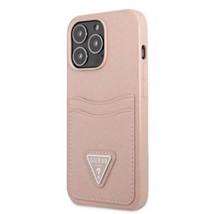 GUESS SAFFIANO IPHONE 13 PRO ROZA