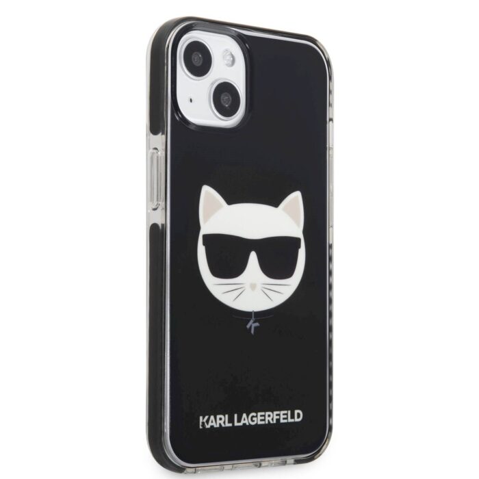 KARL LAGERFELD CHOUPETTE HEAD OVITEK IPHONE 13 ČRN - Image 3
