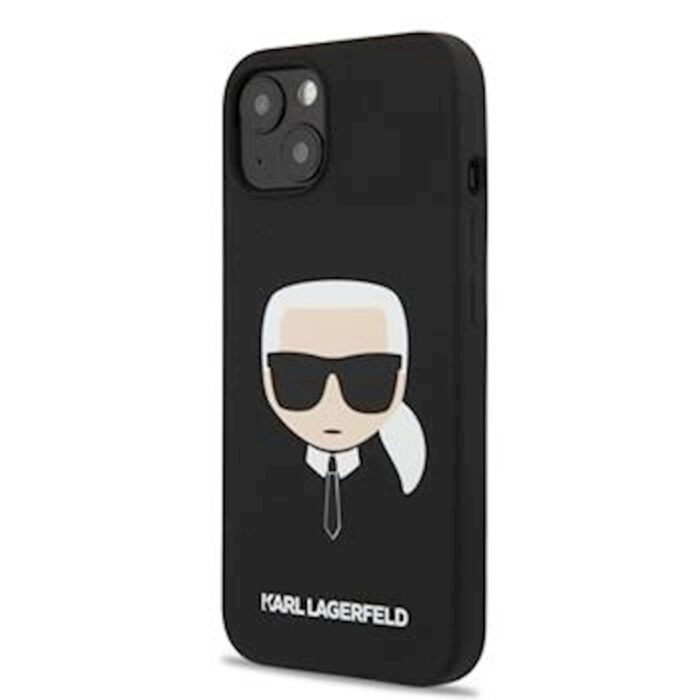 KARL LAGERFELD SILIKON IPHONE 13 ČRN