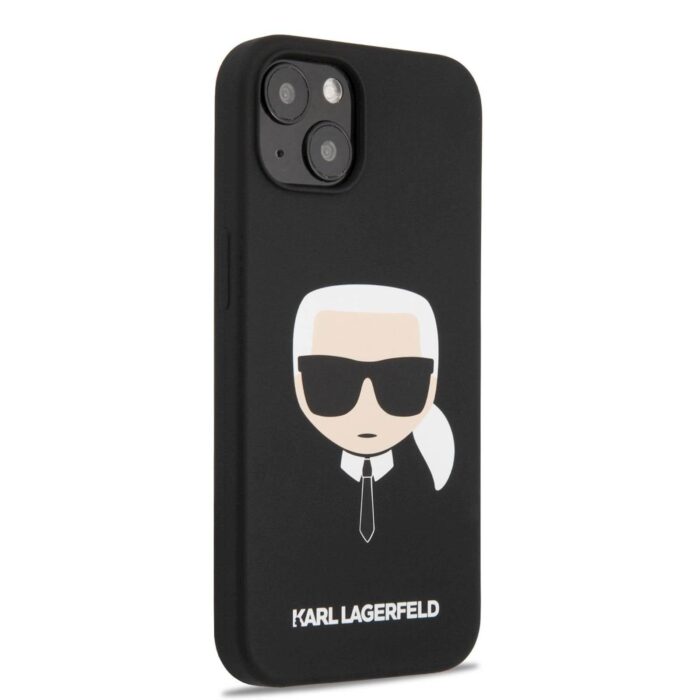 KARL LAGERFELD SILIKON IPHONE 13 ČRN - Image 3