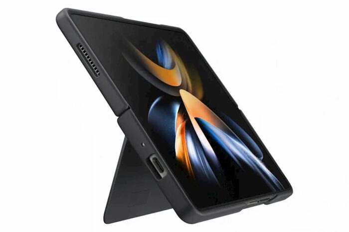 SAMSUNG GALAXY Z FOLD4 SLIM STANDING COVER BLACK - Image 4