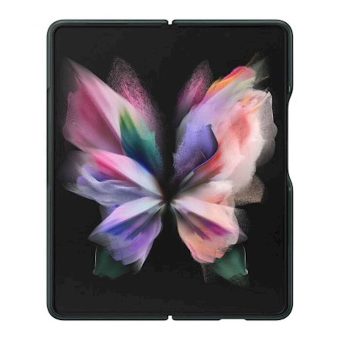 SAMSUNG GALAXY Z FOLD4 LEATHER COVER GRAYGREEN - Image 3