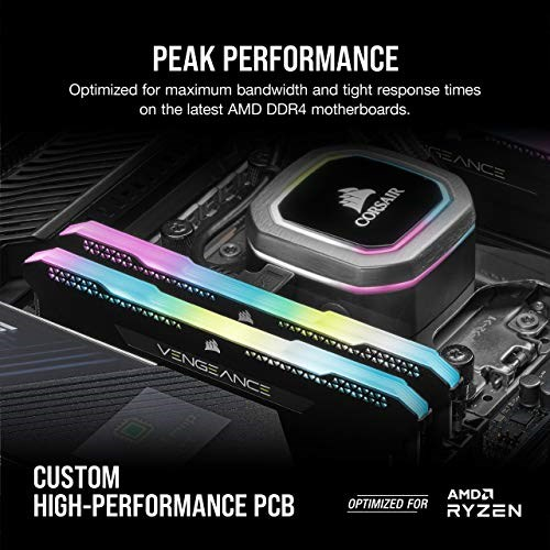 Corsair VENGEANCE RGB PRO SL 32GB (2 x 16GB) DDR4 DRAM 3600MHz PC4-28800 CL18, - Image 4