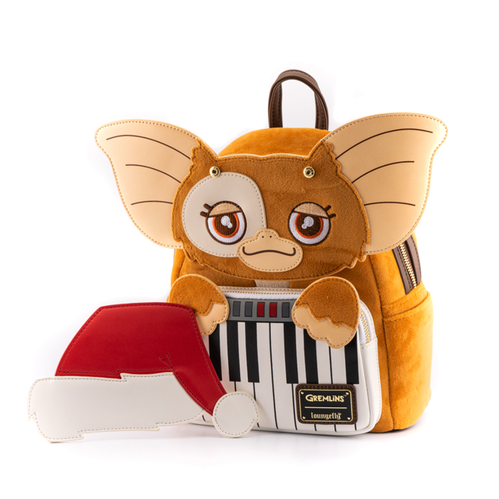 LOUNGEFLY GREMLINS GIZMO HOLIDAY COSPLAY W REMOVABLE HAT MINI NAHRBTNIK - Image 3