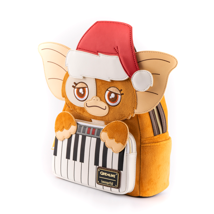 LOUNGEFLY GREMLINS GIZMO HOLIDAY COSPLAY W REMOVABLE HAT MINI NAHRBTNIK - Image 4