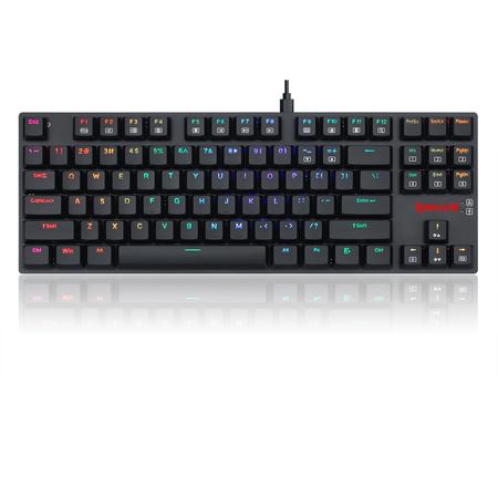 REDRAGON APS TKL K607 RGB ŽIČNA GAMING TIPKOVNICA - RDEČA STIKALA