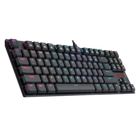 REDRAGON APS TKL K607 RGB ŽIČNA GAMING TIPKOVNICA - RDEČA STIKALA - Image 4