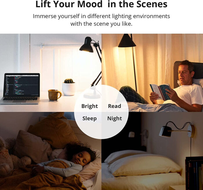 SONOFF Wi-Fi/Bluetooth pametna LED sijalka E27 9W - Image 3