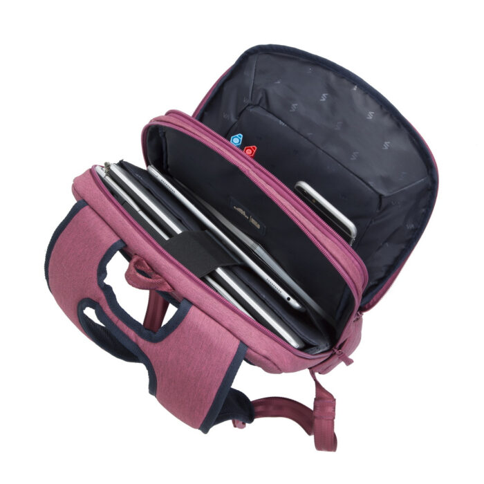 RivaCase nahrbtnik za prenosnik 15.6" 7760 rdeč - Image 6