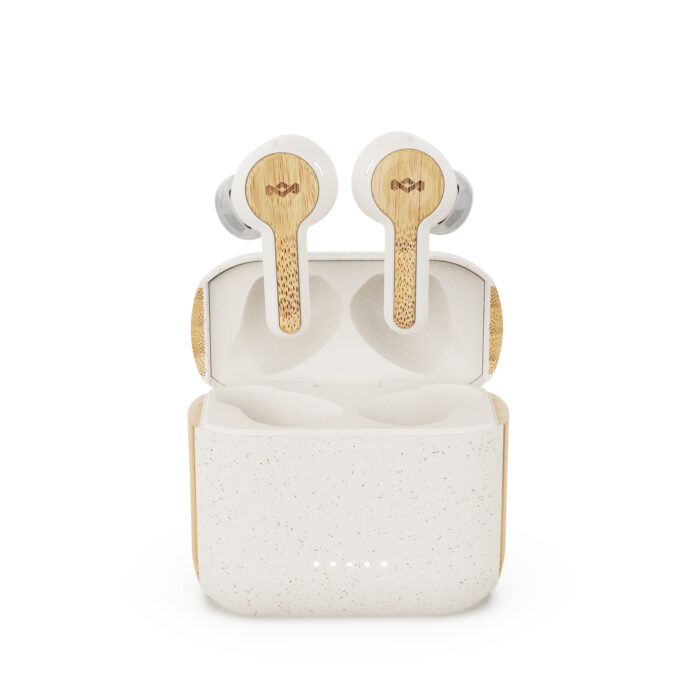 House of Marley REBEL CREAM TRUE WIRELESS EARBUDS slušalke - bež barve - Image 3