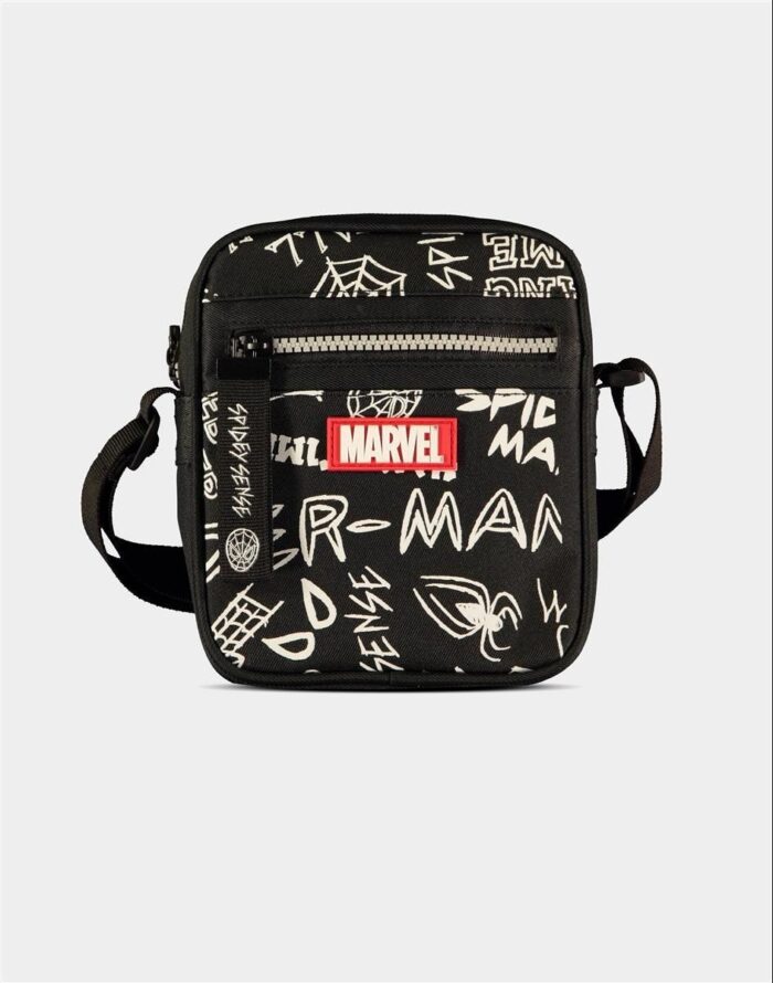 DIFUZED MARVEL - FLAT SHOULDER BAG naramna torba