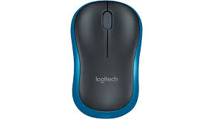 Brezžična optična miška Logitech M185 modra - Image 4