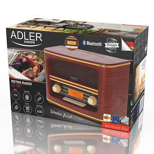 Adler retro radio AD1187 - Image 6