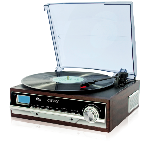 Vintage gramofon AUX/FM