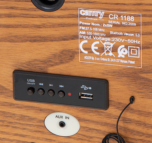 Camry retro radio CR1188 - Image 6