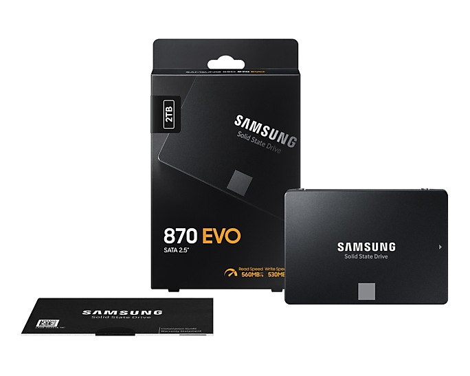 Samsung 2TB 870 EVO SSD SATA3 2.5" disk - Image 3