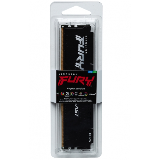 Kingston Fury Beast 16GB DDR5-5600 DIMM PC5-44800 CL40, 1.25V - Image 5