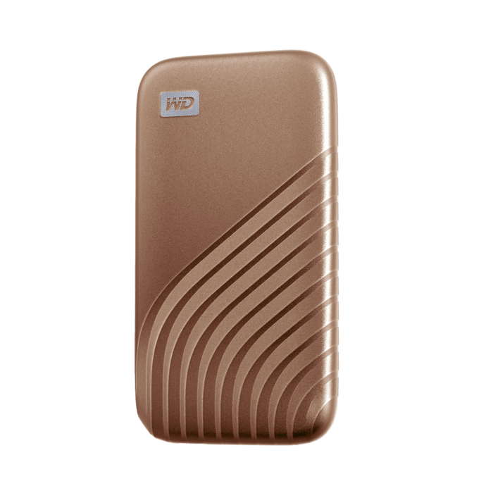 WD My Passport SSD 500GB, USB-C 3.2 zlat - Image 3