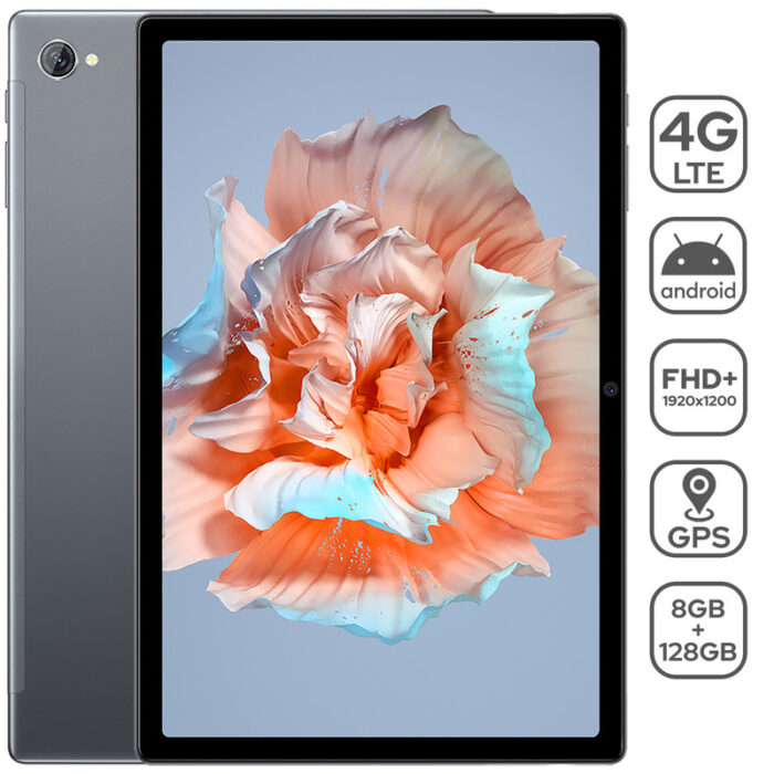 Blackview TAB15 10.5'' tablični računalnik 8GB+128GB LTE, siv, priložen