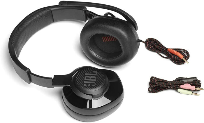 JBL Quantum 200 žične slušalke, črne - Image 5