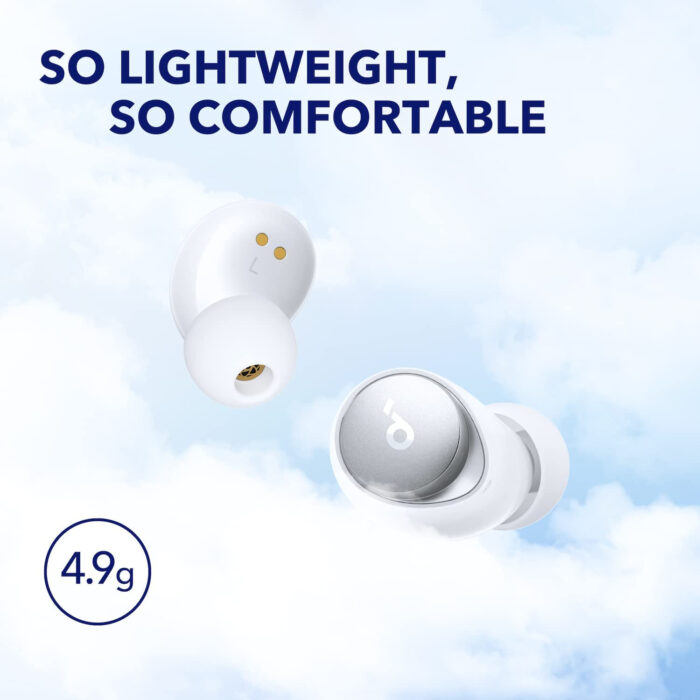 Anker Soundcore Space A40 brezžične slušalke bele - Image 6