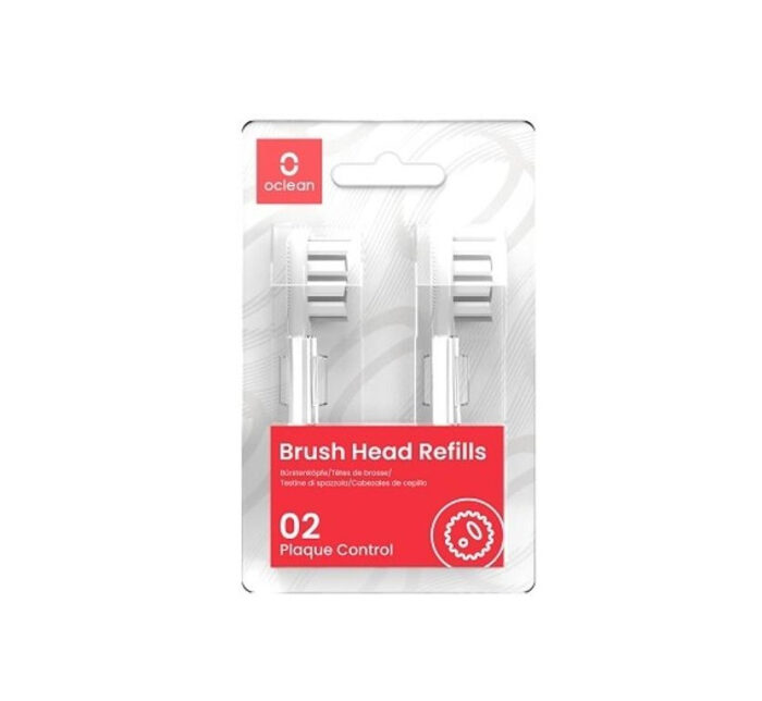 Oclean Standard dva nastavka za električno zobno ščetko bela - Image 4