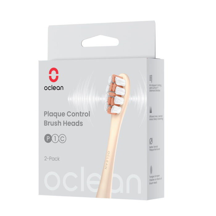 Oclean P1C8 Plaque Control dva nastavka za električno zobno ščetko X PRO - Image 3