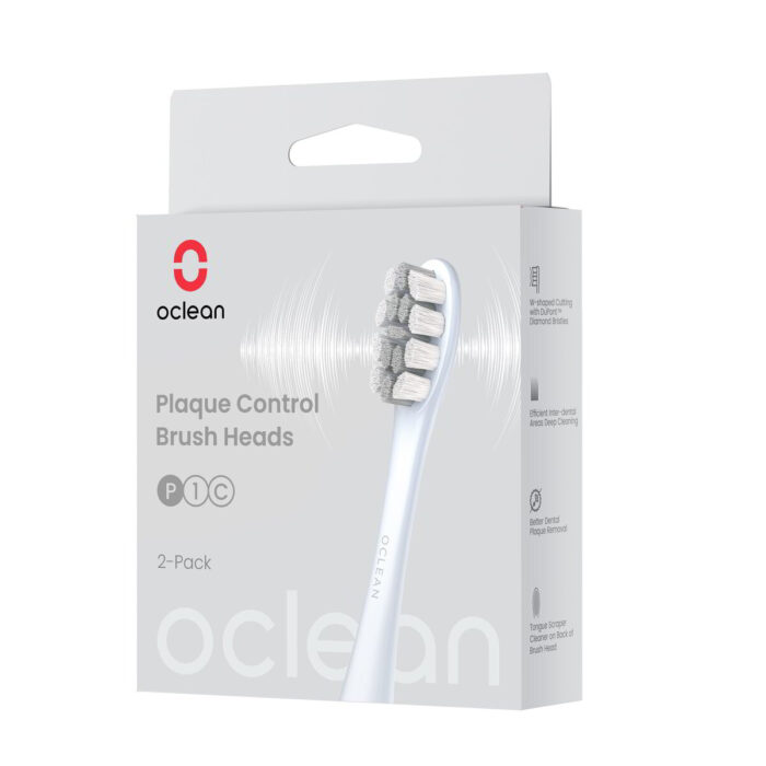 Oclean P1C9 Plaque Control dva nastavka za električno zobno ščetko X PRO - Image 3