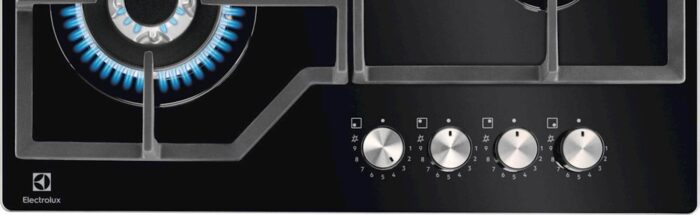 Vgr. kuhalna plošča Electrolux KGG64362K, 4 x plin na steklu - Image 3