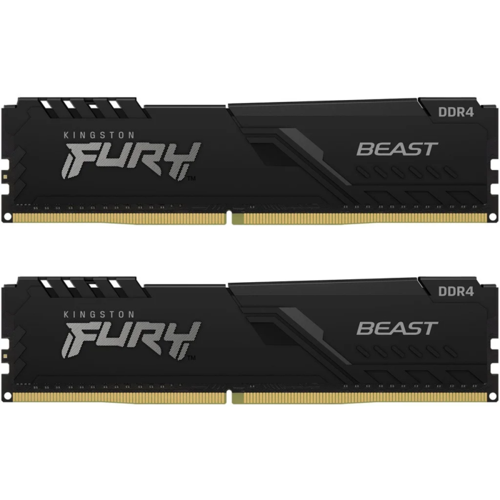 Kingston Fury Beast 64GB Kit (2x32GB) DDR4-3200 DIMM CL16, 1.35V - Image 3