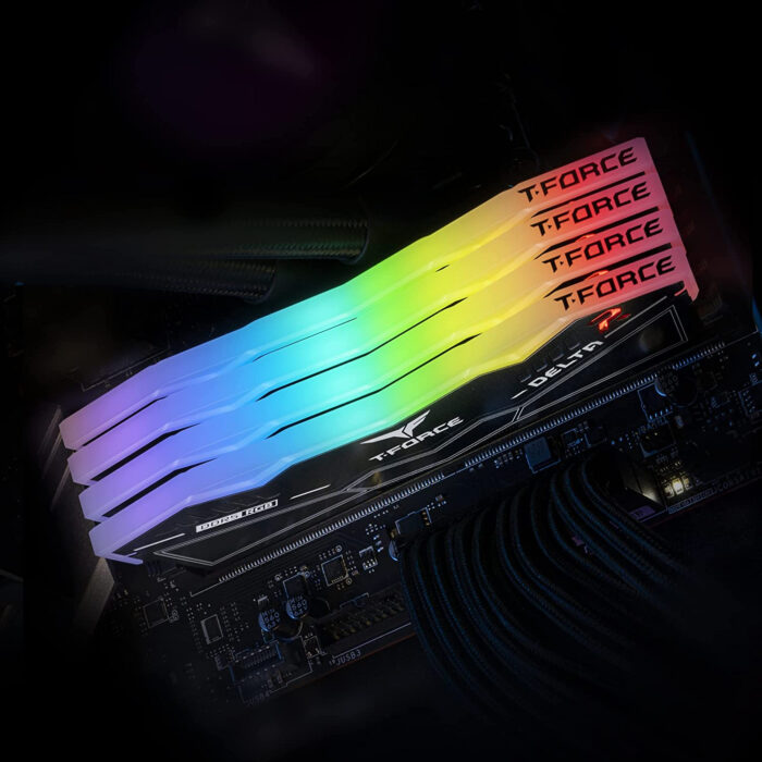 Teamgroup DELTA RGB 32GB Kit (2x16GB) DDR5-6000 DIMM PC5-48000 CL38, 1.25V - Image 5