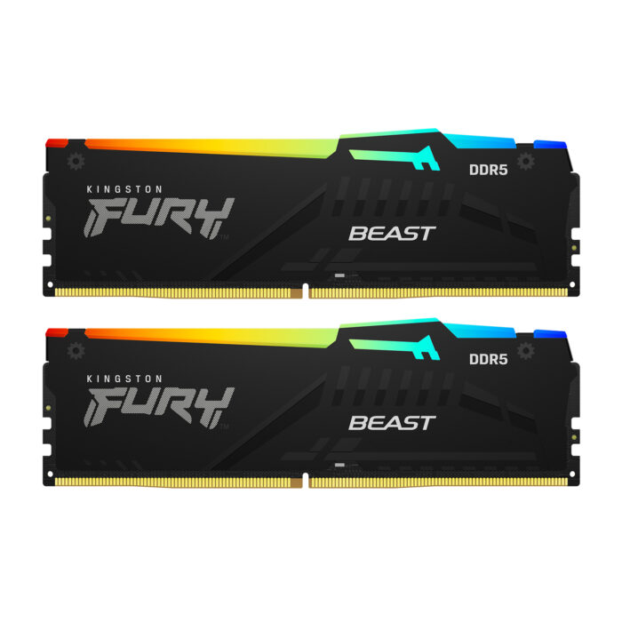 Kingston Fury Beast RGB 32GB Kit (2x16GB) DDR5-5600 DIMM PC5-38400 CL36, - Image 5