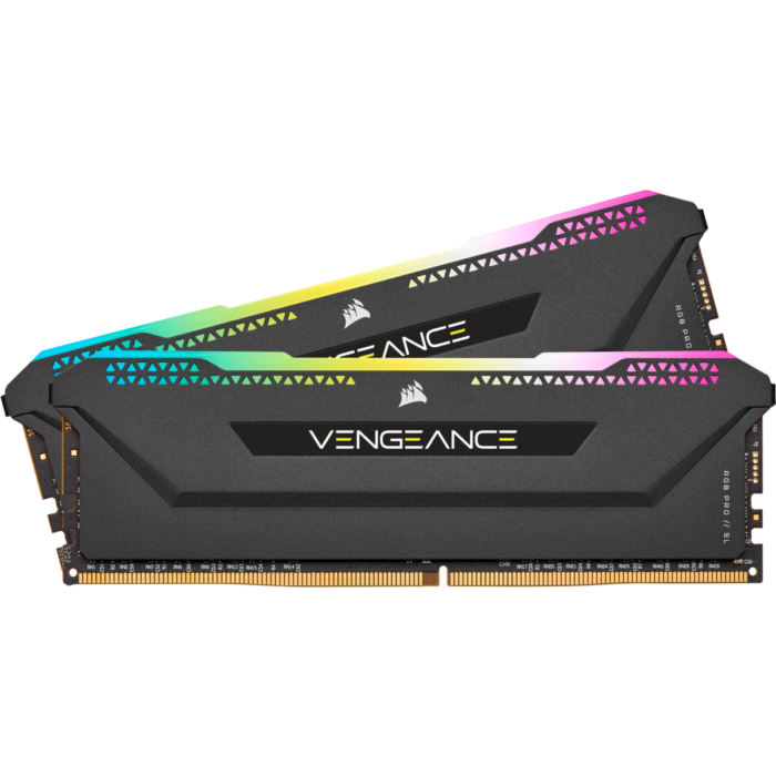 Corsair VENGEANCE RGB PRO SL 16GB (2 x 16GB) DDR4 DRAM 3200MHz PC4-25600 CL16,