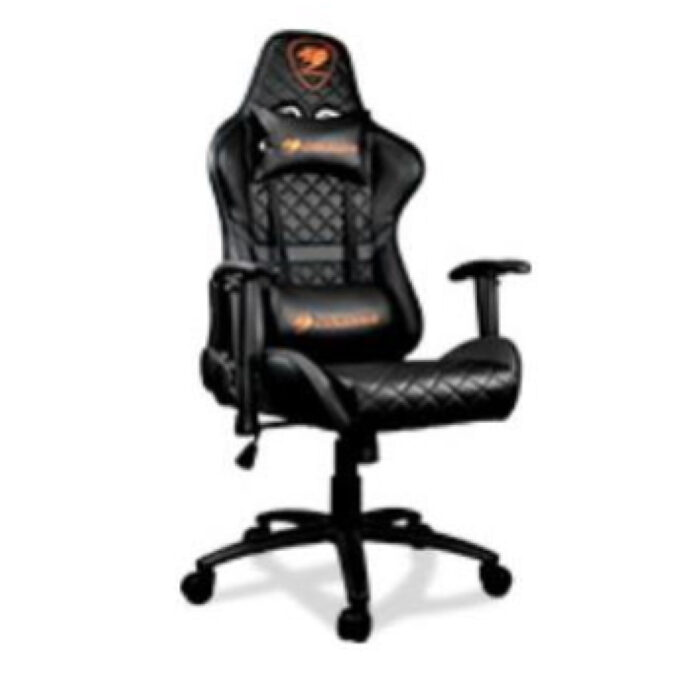 Stol gaming Cougar Armor One črn oranžen (CGR-NXNB-GC3)